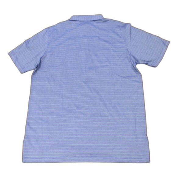 Peter Millar Men's Blue Short Sleeve Striped Shirt Polo Size Large NWOT - Picture 2 of 2